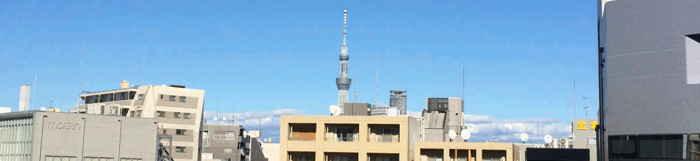 スカイツリーが見える日本橋オリエンタル鍼灸指圧マッサージ治療院